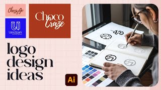 📈 Modern Logo Design Trends 2025 | Graphic Design Tips & Ideas in Hindi 🖥️