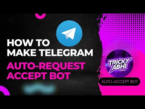 how to create auto join request accept bot 2025 | how to accept automatic join request in telegram 🔥