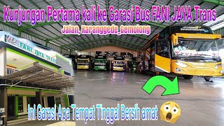 DILUAR DUGAAN,KUNJUNGAN PERTAMA KALI KE GARASI FANI JAYA TRANS PARWIS,DI DALAM ISI Y BIKIN GELENG"😱😱