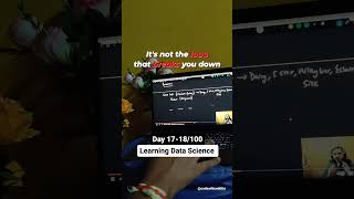 Days 17-18/100 of Learning Data Science  #100daysoflearning #dataanalysis #python  #datascience