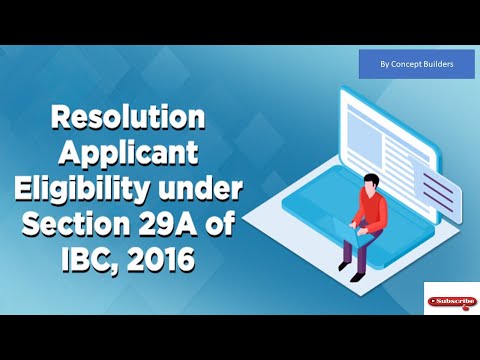 Section 29 A of IBC, 2016 explained in less than 29 mins (English + Hindi)