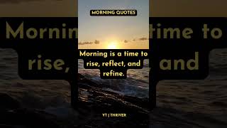 Rise, Reflect, Refine: Master Mornings! #shorts #selfimprovementmotivation #subscribe