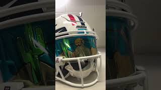 Which visor looks best? Thes football helmets go crazy! #athlete #football #sports #collegefootball