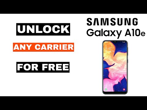 Samsung Galaxy A10e Unlock US Cellular