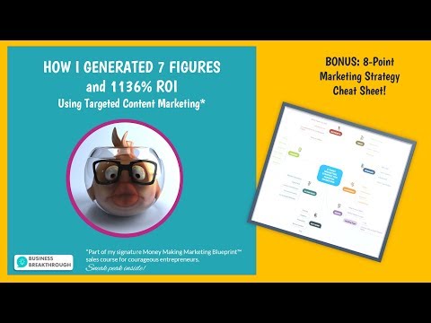 How I Generated 7 Figures and 1136% ROI with Targeted Content Marketing