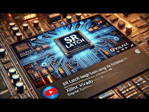 "🔥 SR Latch Design Using Verilog in Xilinx Vivado ⚙️ | Step-by-Step Tutorial 📘💻"Video no.1
