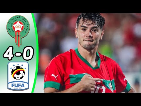Morocco - Uganda 4:0 - All Goals & Highlights