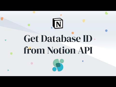 Get Notion Database ID Using Developer API