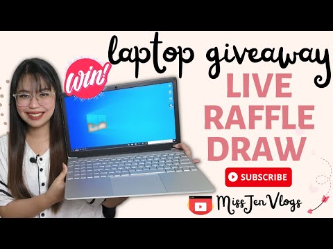 Miss Jen Vlogs @600K LAPTOP & GCASH GIVEAWAY!