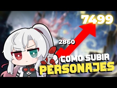 Como SUBIR a tus Personajes - Guia ACTUALIZADA Punishing Gray Raven