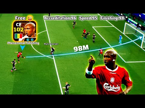 el Hadji Diouf phenomenal finishing op 😱🔥