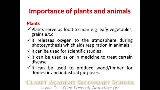 Basic Science  JSS 1 week 2