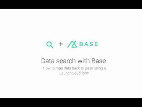How to map and send data to and from Base CRM using Launchcloud