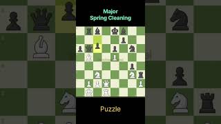 Major Spring Cleaning #chess #chessgame #chesscom #chesspuzzle #chesstactics #chessopenings #tricks
