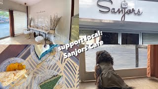 Support Local | Sanjors Cafe Davao ☕️ | met Regina! 🐶 #philippines #cafe #coffeeshop #supportlocal