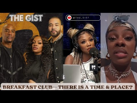 The Breakfast Club— There Is A Time & Place! #breakfastclub #jesshilarious #lorenlarosa