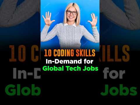 10 Coding Skills In-Demand for Global Tech Jobs #techjobs #tcs #coding #shorts BCA jobs