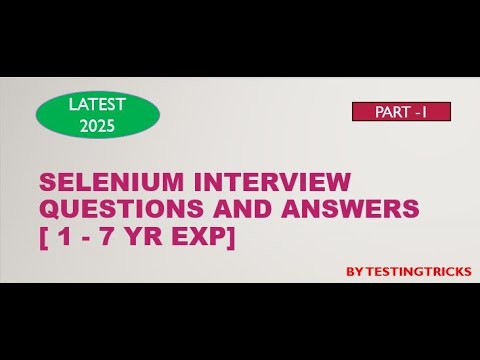 Selenium Interview Question and Answer | Automation Testing Interview Question and Answer | Selenium