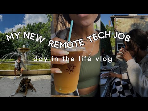 work day in my life | my new tech job