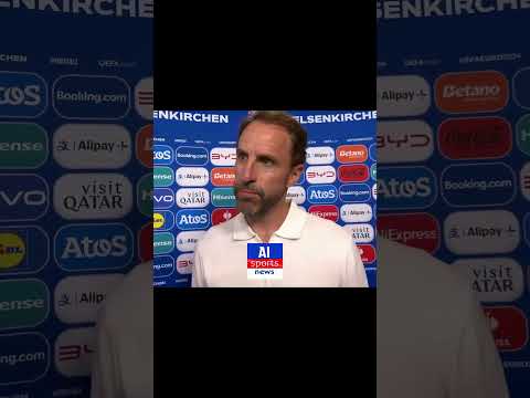 Gareth Southgate On England vs Slovakia #shorts