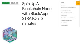 Spin Up A Blockchain Node with BlockApps STRATO in 3 minutes