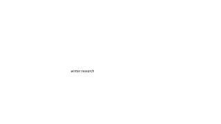 threebythree - winter research