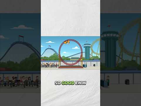 Peter goes on the rollercoaster #familyguy #clips