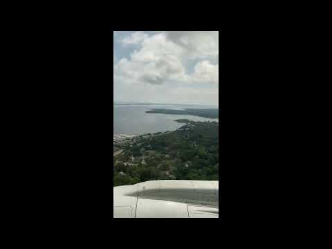 Landing in Providence RI.