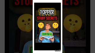 TOPPER STUDY SECRET REVEALED 🤯#toppersecrets #studysecrets #studytips #motivation #studymotivation