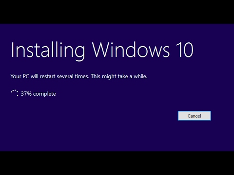 Installing Windows 10