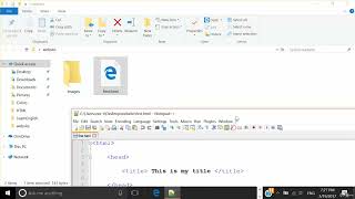Section 1  Learn HTML in Urdu Hindi, Lecture 17  HTML File Paths Urdu Hindi