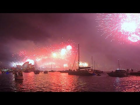Sydney NYE Fireworks - BUCKET LIST ITEM - CHECK!  | Sailing Catamaran Element