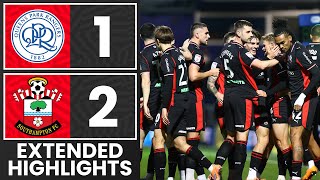 EXTENDED HIGHLIGHTS: QPR 1-2 Southampton | Championship | Léo Scienza scores incredible winning goal