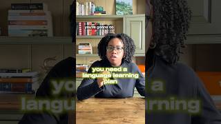 You need a language learning plan #shorts