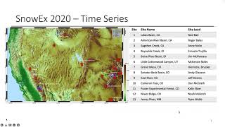 SnowEx 2022 (Day 3): Open source science and NASA Mission development