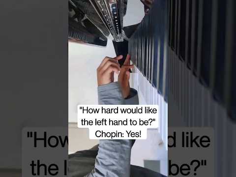 Chopin shows NO MERCY to the left hand - Chopin Sonata Op. 58 4th mvt #shorts #chopin #piano