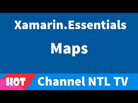 Xamarin.Essentials Maps