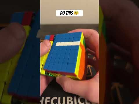 Have this problem? Do this 😤#cubing #shorts #problemsolving