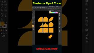 Multiple Shape Corner Tips & Tricks in Adobe Illustrator #adobeillustrator #basic #shape #shorts #yt