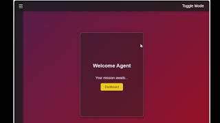 Login UI: Build an Insane sleek Spy themed simple modern Login Form HTML/CSS/JS