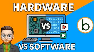 the Difference Between Hardware and Software | IT explained simply (video 3)