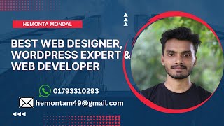 Web Design Problem Solving || Hemonta Mondal