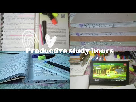 CBSE 11th PCB Study Vlog 🌱