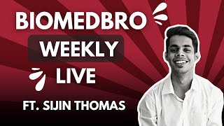 LIVE: Biomedical Engineering Roadmap + Your Questions Answered! @BiomedBro Live