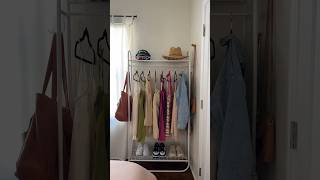 Unbox my new clothing rack with me!✨#storage #bedroom #bedroominspo #bedroomideas #storagehacks