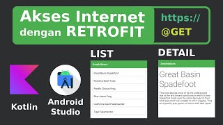 Akses Internet RETROFIT Android Studio
