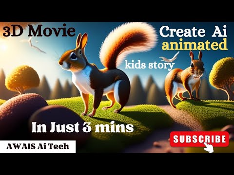 Create Animated Videos with Ai & ChatGPT? | animated video kaise banaye | Awais Ai tech.