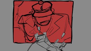 A bit of Coolkid’s battle theme animated // Termination Protocol