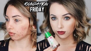 Foundation Friday! NEW COVERGIRL CLEAN SENSITIVE FOUNDATION First Impression Review | Acne/Pale Skin