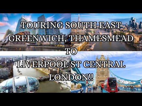 RIVER THAMES TO LIVERPOOL ST CENTRAL LONDON #london #liverpoolstreet #riverthames #uk